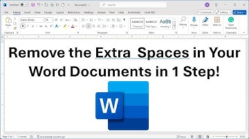 How to Remove All the Extra Spaces Between Words in Your Word Documents in One Step