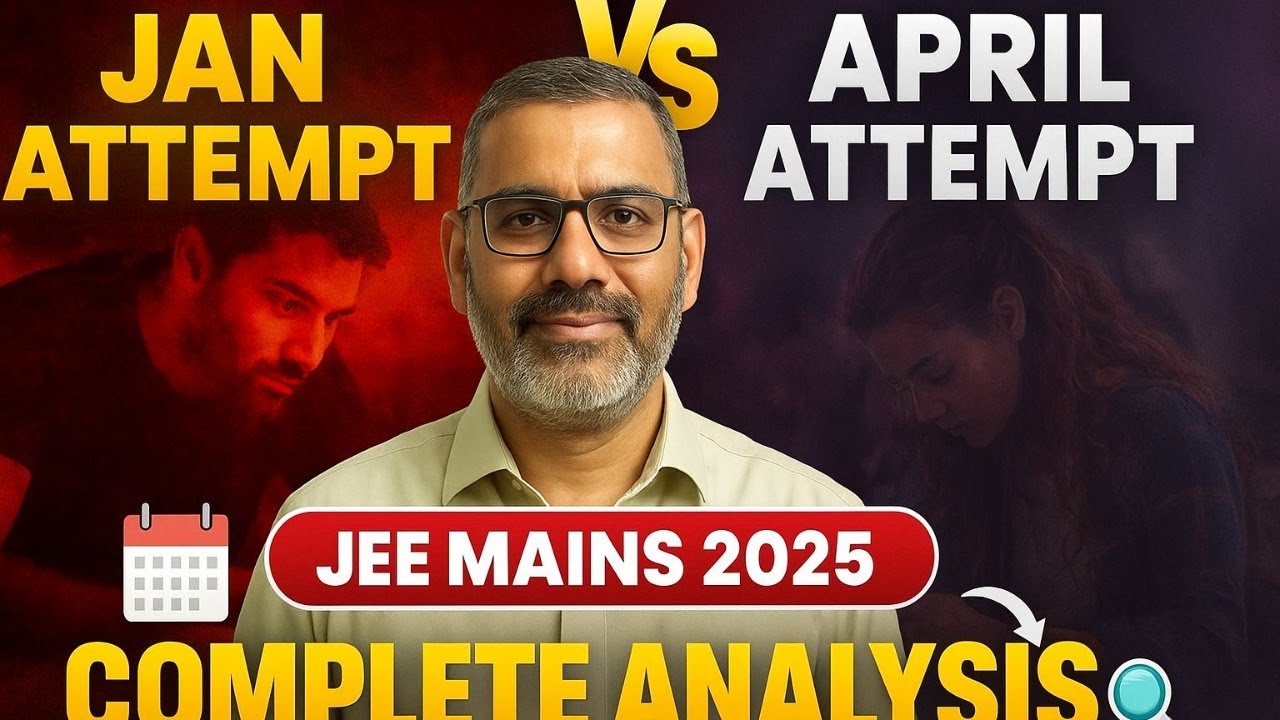 JEE 2026 Jan Vs April Attempt | Marks VS Percentile| in Maths|Jan ...