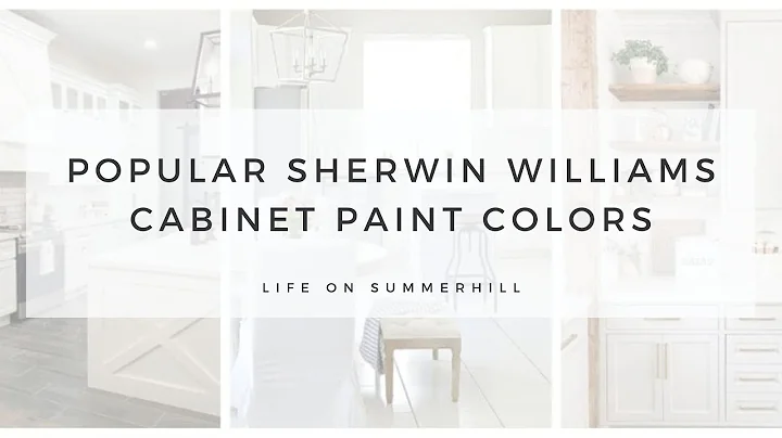 POPULAR SHERWIN WILLIAMS CABINET PAINT COLORS