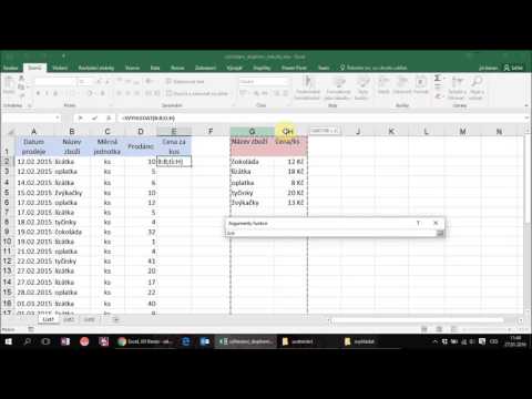 Video: Jak vyhledáte hodnotu v Excelu?
