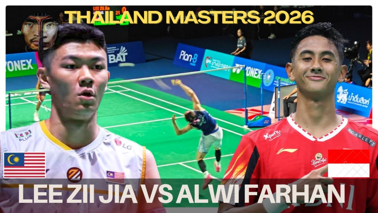 HEARTBREAK FOR LZJ! 💔 Lee Zii Jia vs Alwi Farhan | Thailand Masters 2026 QF Highlights