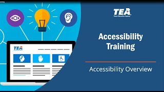 2022 Accessibility Overview Training