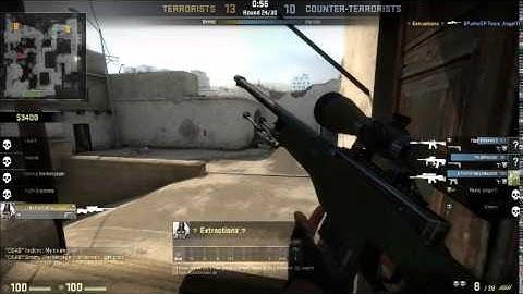 CS:GO - Clutch Ace w/ Awp (1v5)