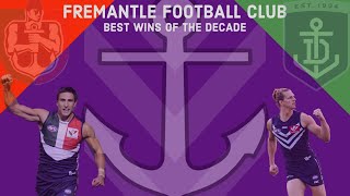 Fremantle Dockers Best Wins of the Decade (2010-2019)