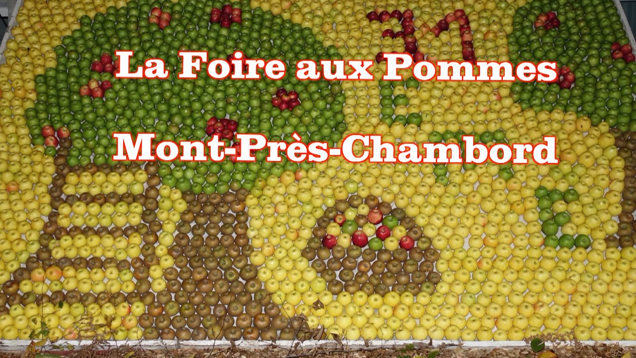 Foire Au Pommes Mont Près Chambord 2022