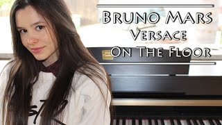 Video thumbnail of "Bruno Mars - Versace On The Floor | Piano cover by Yuval Salomon"