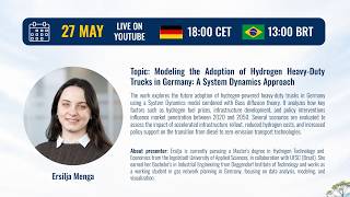 Bridges Online Lecture Series: Modeling the Adoption of H2 Heavy-Duty Trucks in Germany