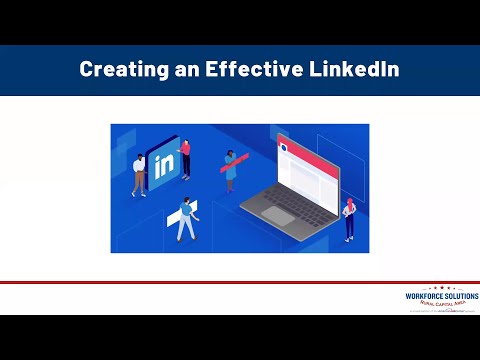 WSRCA Workshop: Creating an Effective LinkedIn