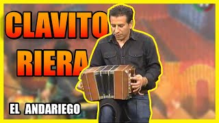 Video thumbnail of "CLAVITO RIERA EL ANDARIEGO (Zamba) ✅ en vivo en Salta es una canción  (fuelle adentro)"