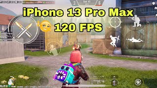 IPHONE 13 PRO MAX 😱120 PFS | GAMPLAY TEST IN 2025 