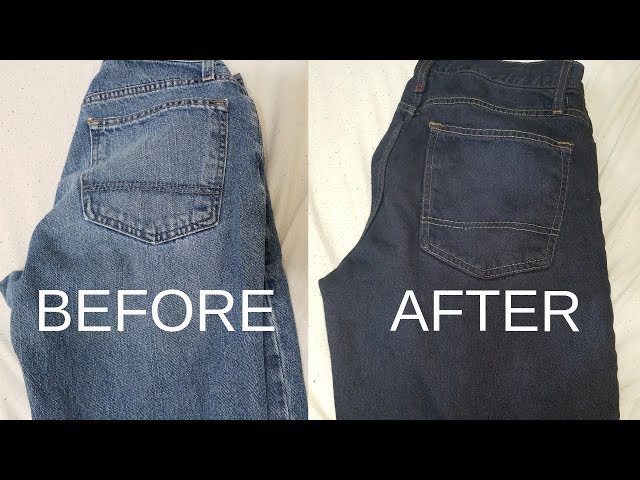 How to Dye Jeans (or Anything Else!) 