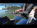 How to locate early winter crappie