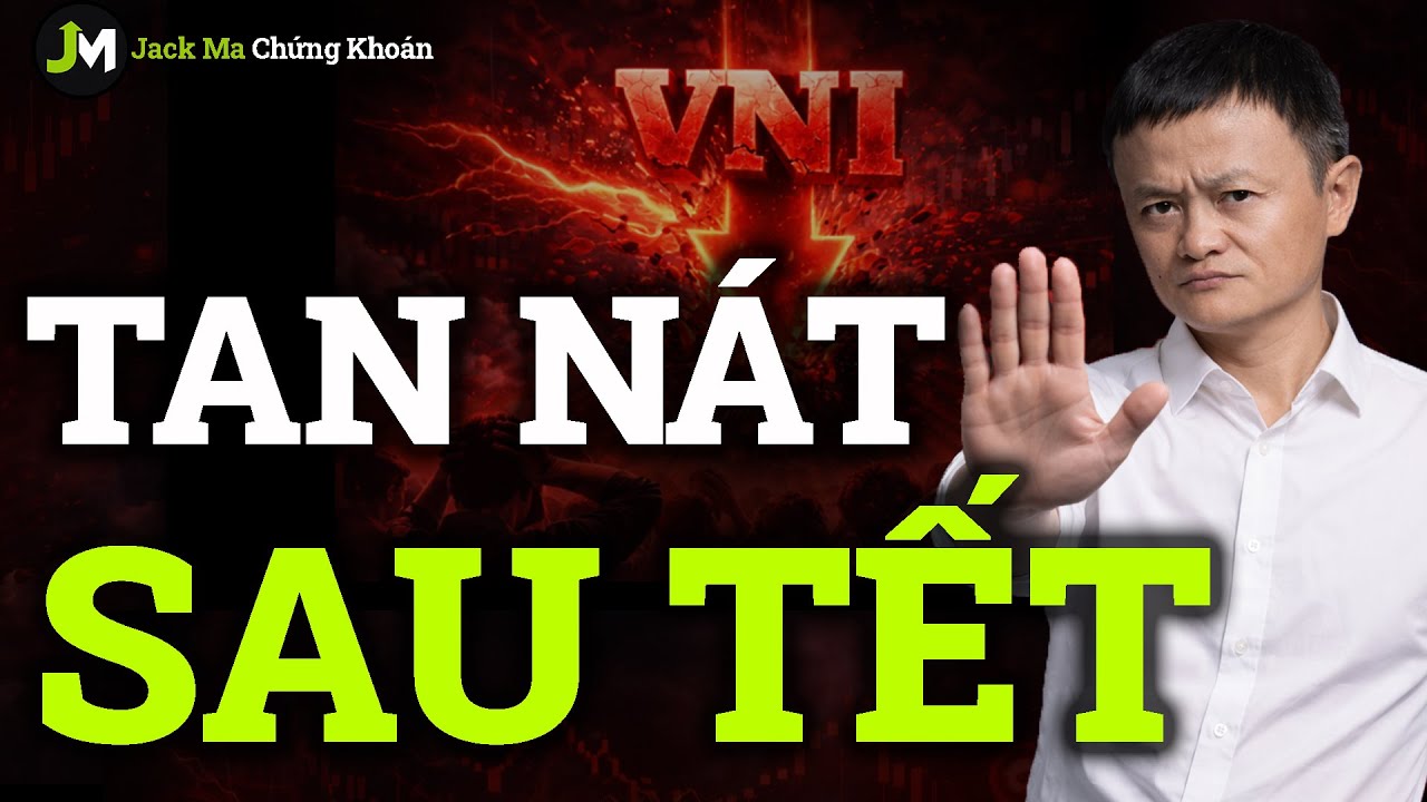 Tập 4: Bán ngay bây giờ vẫn kịp. Vn-Index sẽ SẬP tan nát sau Tết
