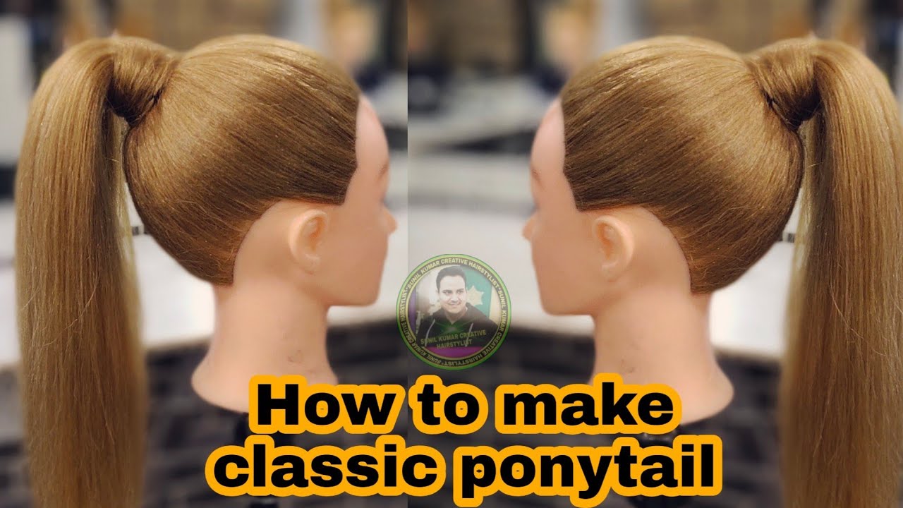 Beautiful  Creative Ponytail Hairstyle To Complete Your Look  fishtail