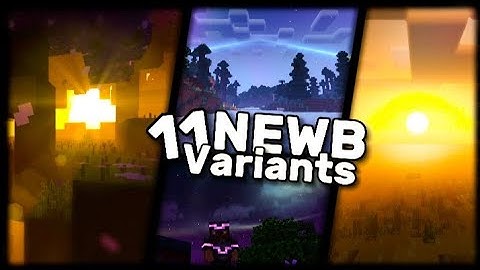 🔥NEWB SHADER: TODAS SUS VERSIONES | Mcpe Shaders 1.20+