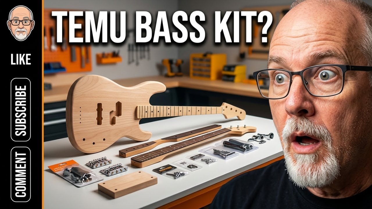 Temu Bass Kit - On The Bench - Unbranded Glarry Bass Kit: Part 1 | Assessment & Assembly