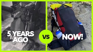 My Pack: Revisited. A Look At How My Gear has Changed Since I Started This Channel 5 Years Ago!