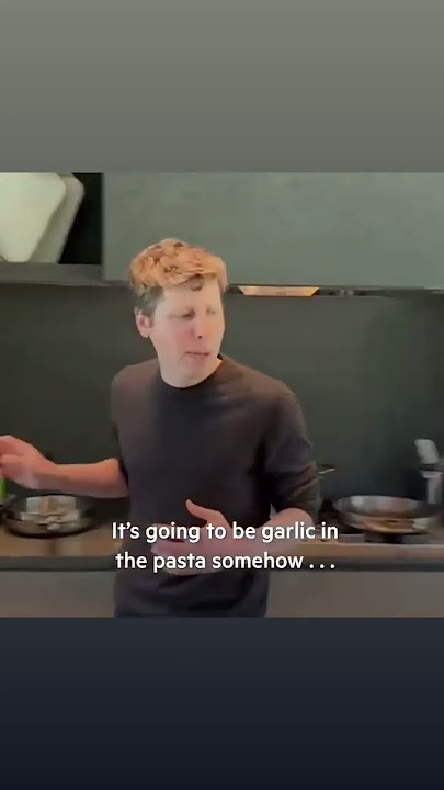 😱SAM ALTMAN COOKS AI PASTA?! You Won't BELIEVE What Happens...