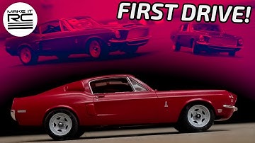 Testing the 1/25 Scale RC Shelby GT500