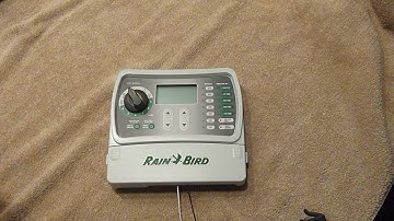 Rain Bird SST600in Battery replacement