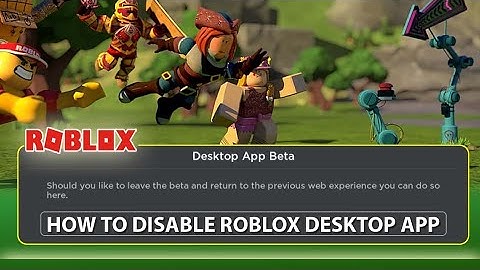How to Disable Roblox Desktop App Easy and Simple Steps | Roblox Desktop Apps | Roblox