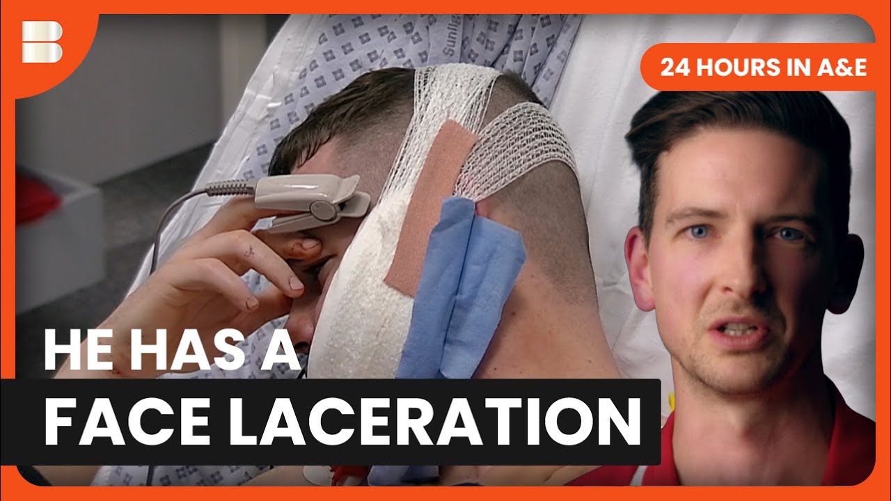 Documentary backdrop image for He Has A Massive Face Laceration (2025)