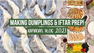 MAKING DUMPLINGS & OUR CHINESE INSPIRED IFTAR - RAMADAN VLOG 2021