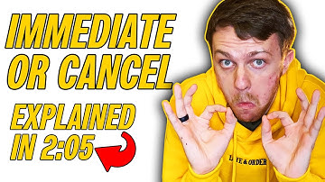 WHAT IS IMMEDIATE OR CANCEL ORDER? Straight to the Point #STTP #62