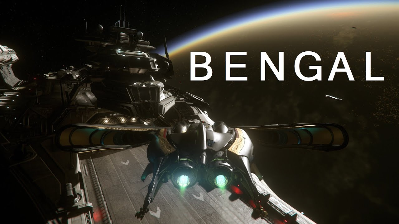 Bengal Landing Attempt - 990m Fleet Carrier | Star Citizen - YouTube