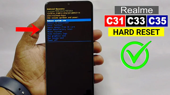 Realme C31/ C33/ C35 : Screen Unlock | Hard Reset | Forget Password Remove with Easy Trick