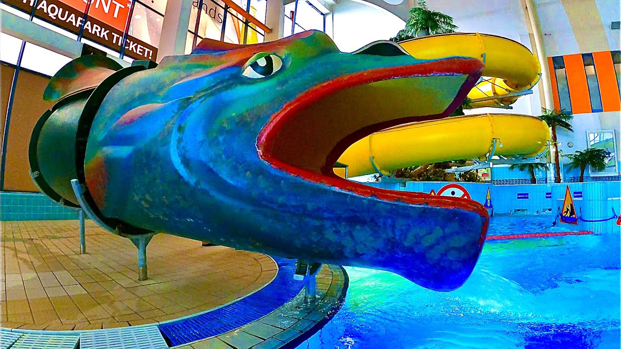 Scary Anaconda Slide at Park Wodny Kraków