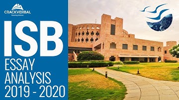 How to get into ISB: A detailed Analysis of Application Essay 2019-20