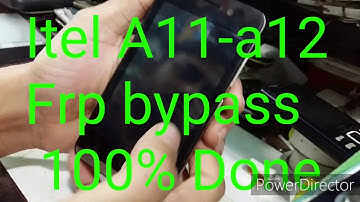 Itel a11-a12 Frp bypass 100% done