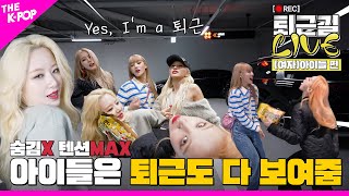 [Getting Off Work LIVE 4K] (G)I-DLE's real look getting off work! Follow us💨