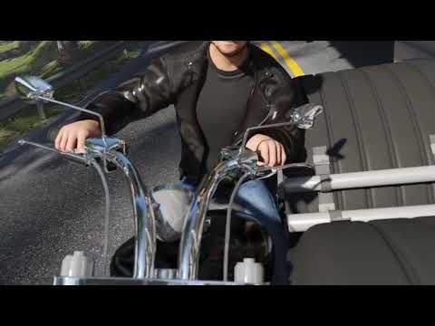 Custom Motorcycle vs Tanker Truck | Forensic Accident Reconstruction
