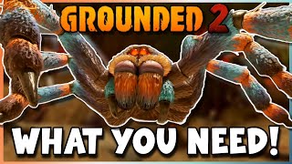 Grounded 2: The BEST Tarantula Boss Preparation Guide!