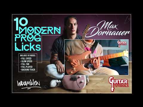 Max Dornauer - 10 Modern Prog Licks