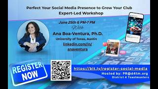 Join our Social Media Workshop June 25