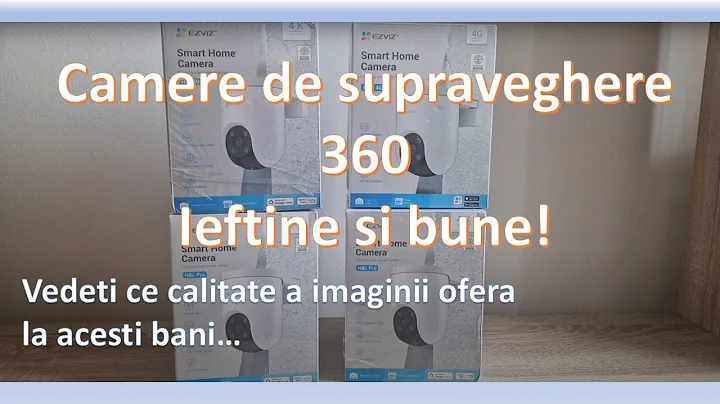 Camere de supraveghere rotative accesibile | Ezviz H8C