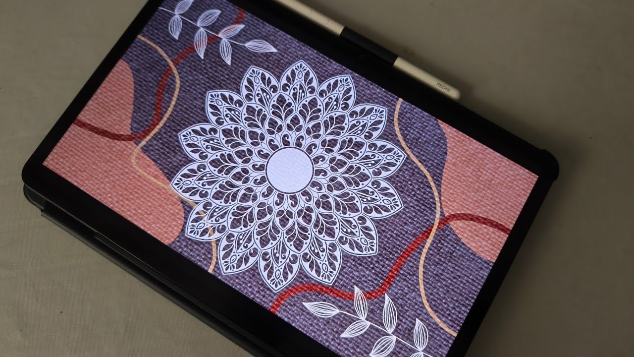 Digital Mandala Art #art #ibispaintx #illustration #mandalaart #drawing 