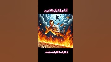 لا تتركها تتوقف عندك / القرآن الكريم/ قناة تحصين المسلم