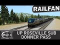 Donner Pass теперь есть в Run 8! Новый маршрут UP Roseville Subdivision ► Run 8 Train Simulator V3