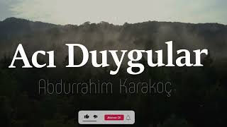 Acı Duygular Şiiri | Abdurrahim karakoç (Şiir) Resimi