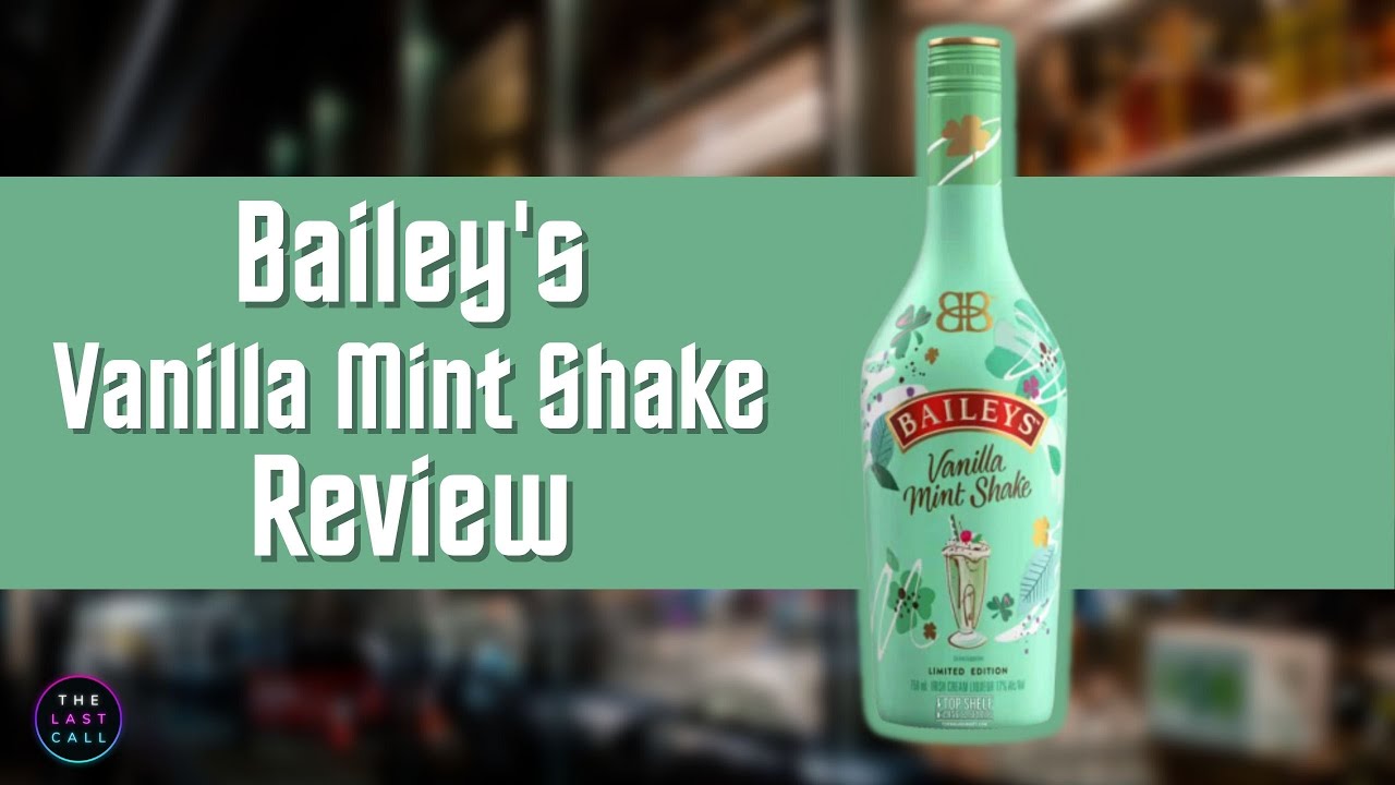 Bailey's Vanilla Mint Shake Irish Cream Review! YouTube