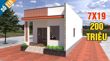 MẪU NHÀ CẤP 4 ĐẸP GIÁ RẺ HOT NHẤT HIỆN NAY | NHÀ ĐẸP TODAY