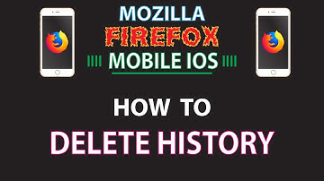 Mozilla Firefox: How To Delete Your Search History On An IOS Device *2021*