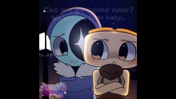 " Can we go home now?🌕🐚" #dandysworld #edit #fyourpage #animation #fyyppppp #alightmotion #moonshell