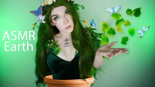 🌱 ASMR EARTH ELEMENT 🌎 Nature ° Sand ° Wood🍀