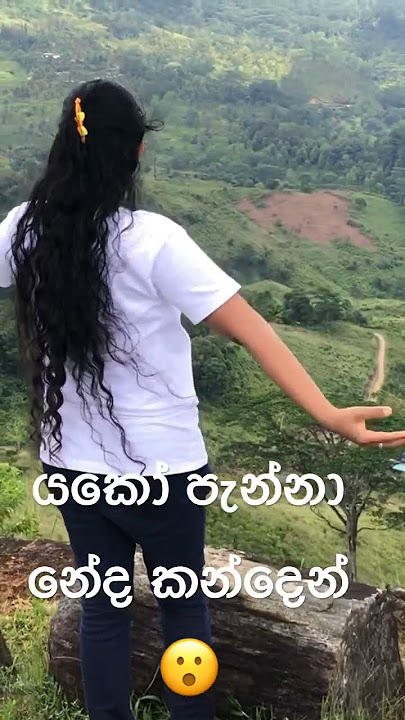 යකෝ පැන්නා නේද කන්දෙන් පල්ලට මේකී 😬😮😳