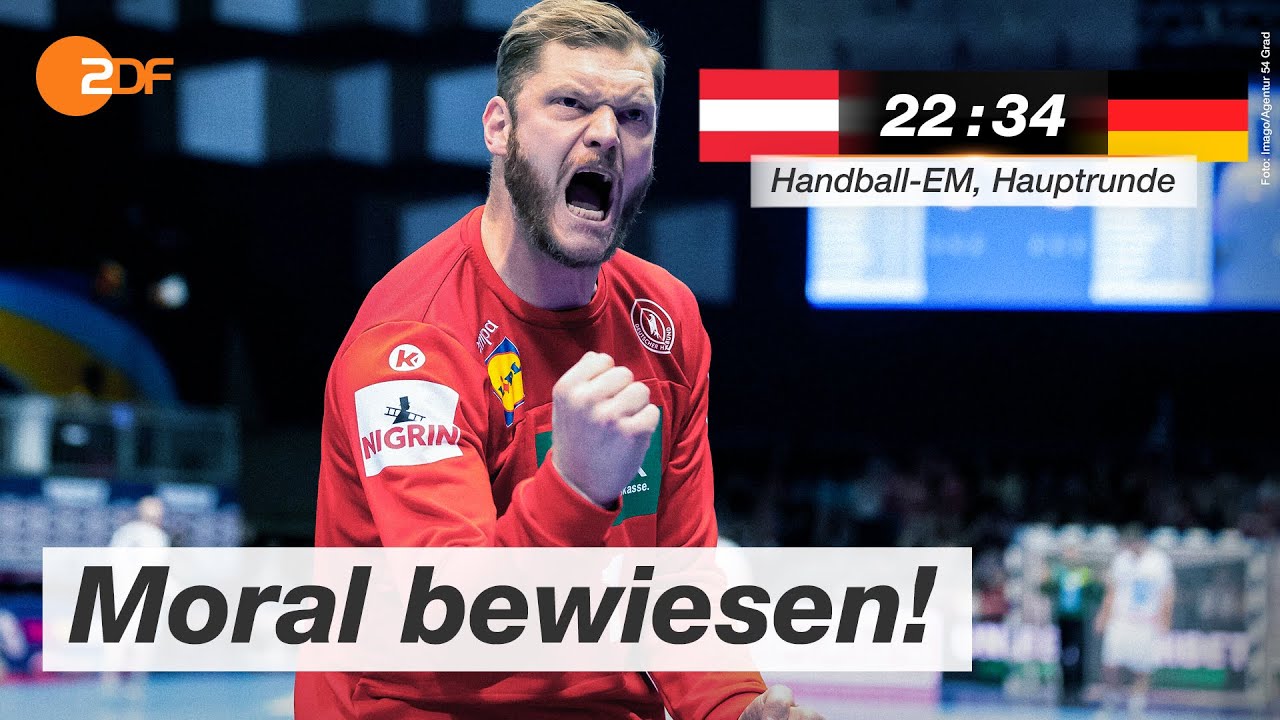 Österreich - Deutschland 2234 - Highlights Handball-EM 2020 - ZDF